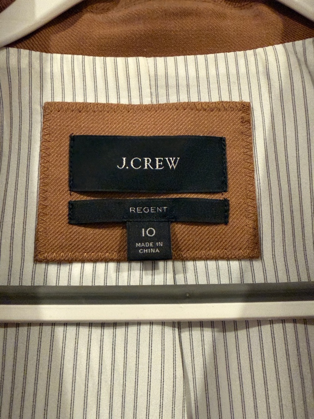 J. Crew women’s Brown Single-Breasted Blazer - Picture 2 of 4